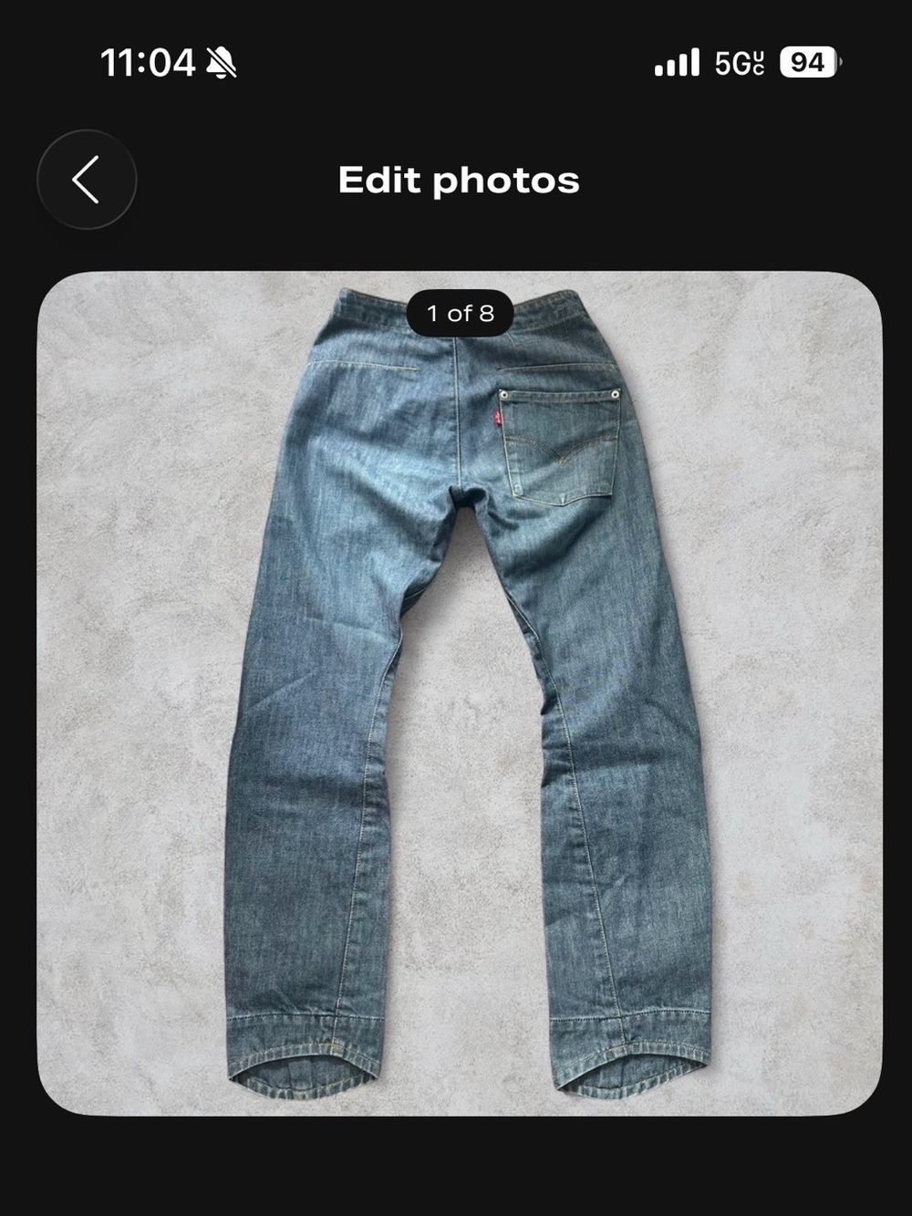 Levi's Women's Straight Leg Blue Denim Jeans 26 by 29 engineered